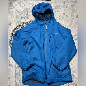 Kids Vibrant Blue Raincoat Therm